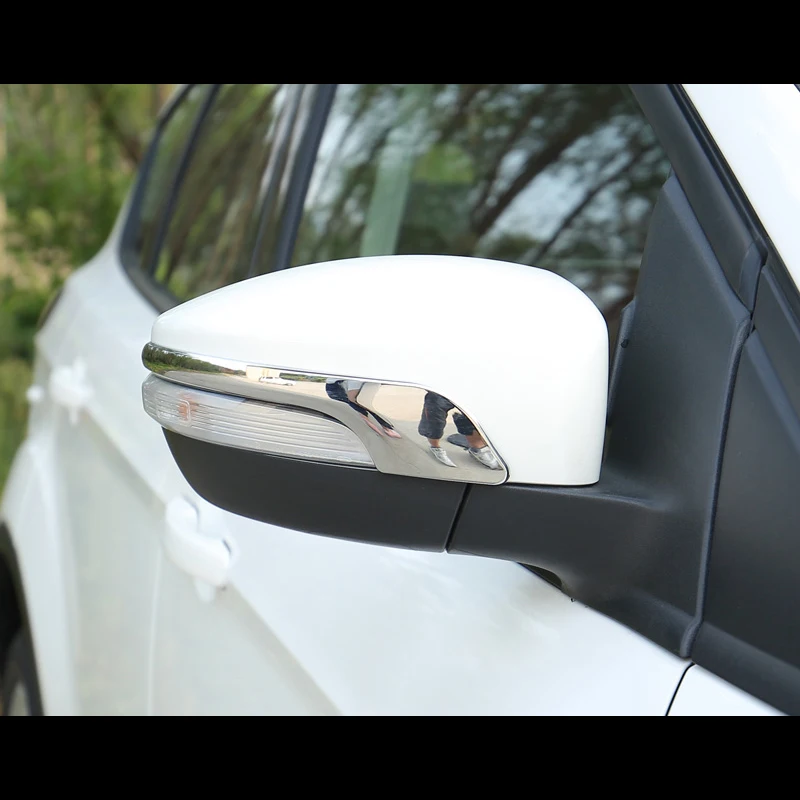Для Ford Kuga Escape 2013 2014 2015 2016 2017 ABS хромированный автомобильный зеркало заднего вида