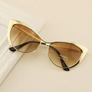 Новые металлические супер милые дизайнерские модные солнцезащитные очки для