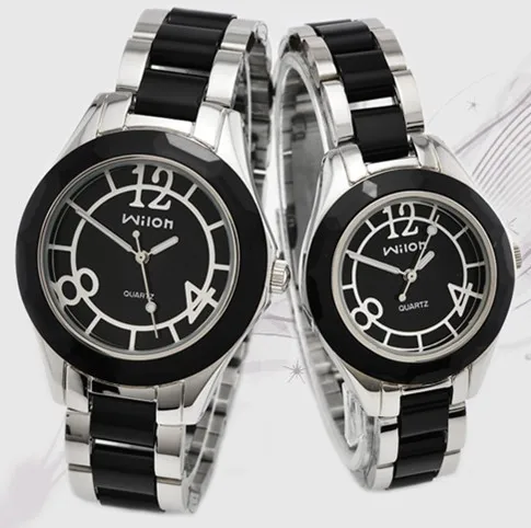 Часы наручные стразы женские/мужские кварцевые стильные повседневные с