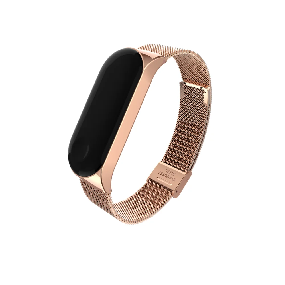 Mi band 3 металлический ремешок для Xiaomi mi 3 браслет Безвинтовой Xiaomi mi 3 браслет Correa Xio mi Band 3 браслет стальной