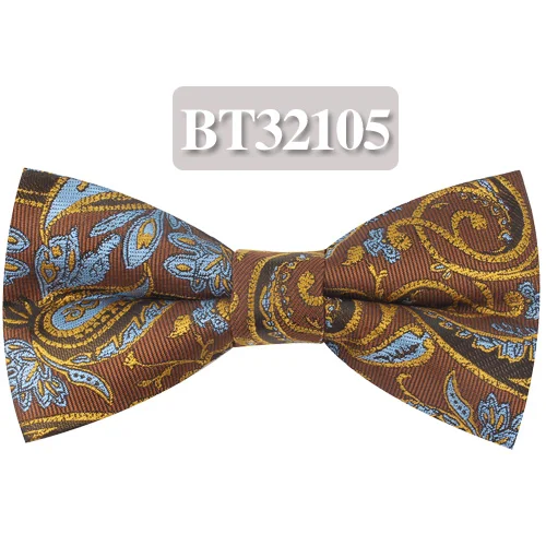 BT32105 ЖАККАРДОВЫЕ мужские галстуки-бабочки, Полиэстеровые рубашки, галстук-бабочка для мужчин, деловые свадебные галстуки-бабочки для взрослых, Мультяшные галстуки-бабочки, Vestidos Gravata Borboleta - Цвет: BT32105