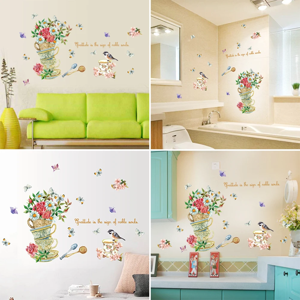 Вход Гостиная дверь в ванную ручная роспись стены Стикеры декорации Декор для