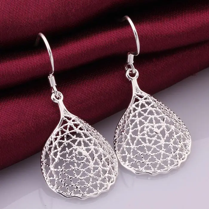 Женские серьги с серебряным покрытием 925 пробы|women earrings|nickle freeearrings free shipping |
