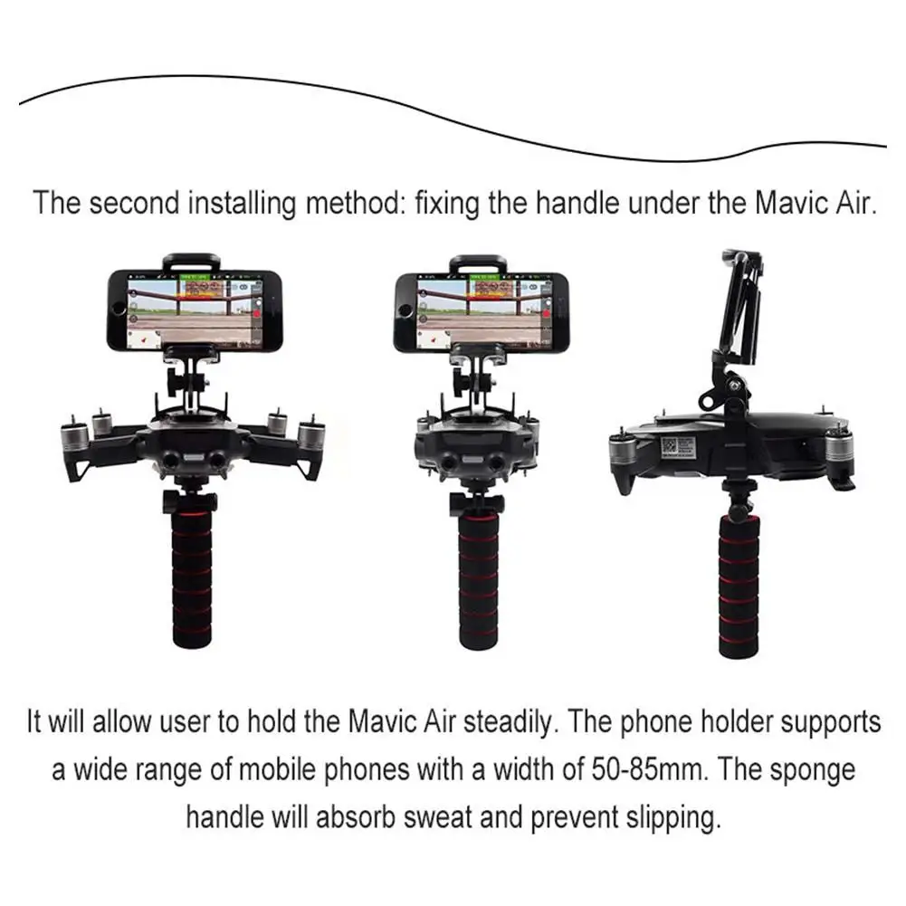 Фото For DJI MavicAir Camera Drone FPV Quadcopter Handheld Steadygrip Modification Kit Phone Portable Handle Gimbal Stabilizer Электроника For DJI MavicAir Camera Drone FPV Quadcopter Handheld Steadygrip Modification Kit Phone Portable Handle Gimbal Stabilizer Электроника