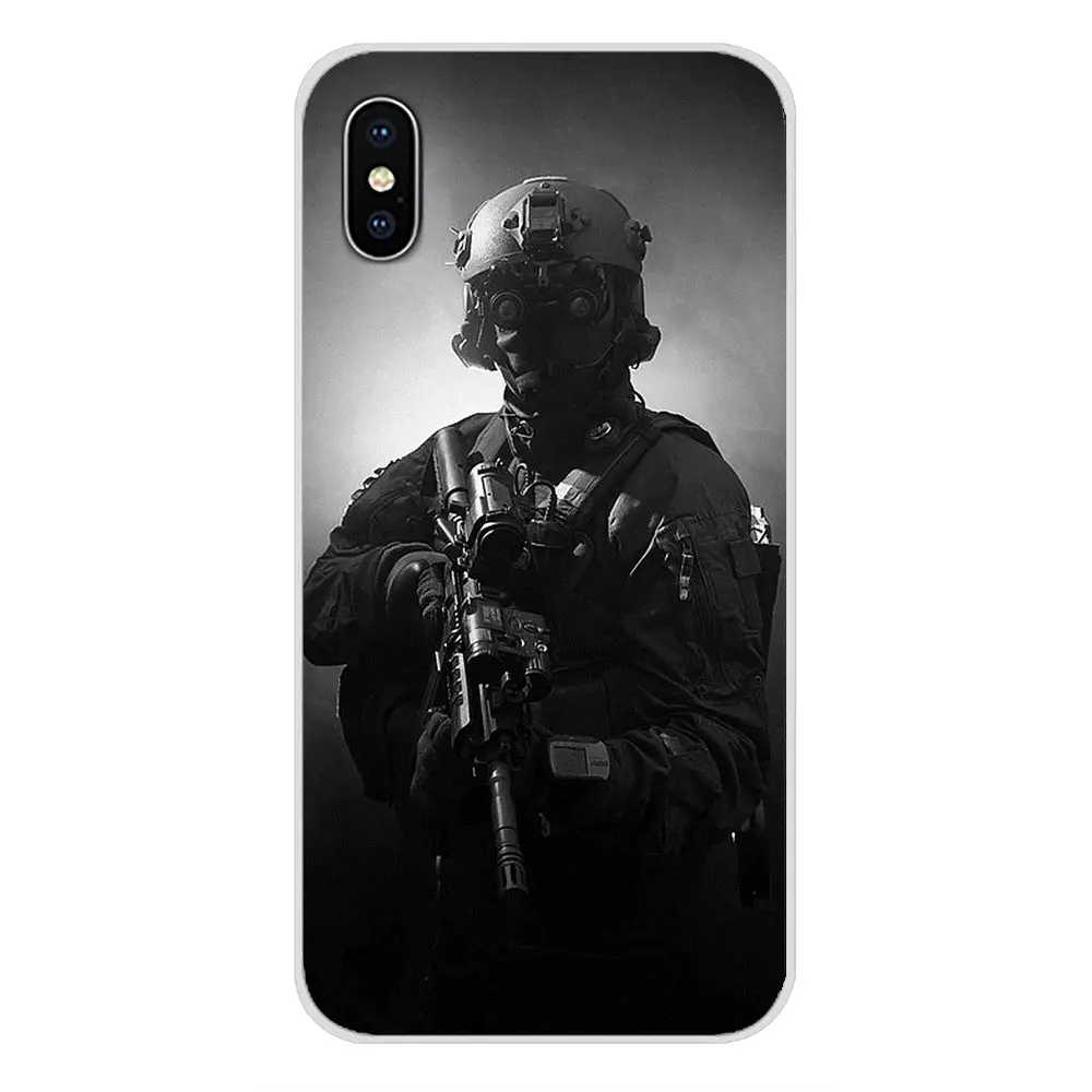 Army Fan Weapons Guns For Huawei Nova 2 3 2i 3i Y6 Y7 Y9 Prime Pro GR3 GR5 2017 2018 2019 Y5II Y6II Transparent Soft Shell Cases | Мобильные