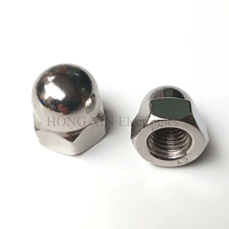 Нержавеющая сталь Акрон орехи DIN1587 M3 M4 M5 M6 M8 M10 M12 Acorn Nut 304 из нержавеющей стали