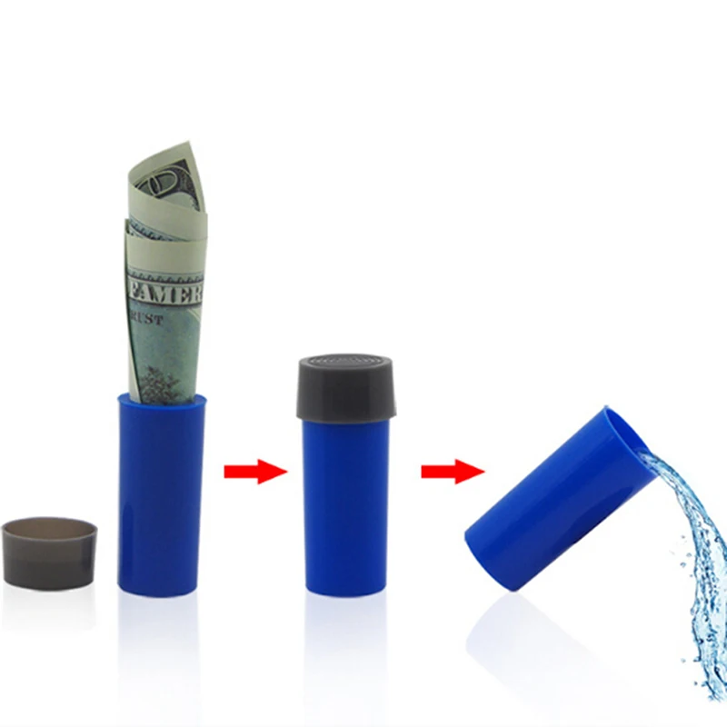 Новинка 1 шт. пластиковая бутылка для еды денег превращается в воду Волшебный