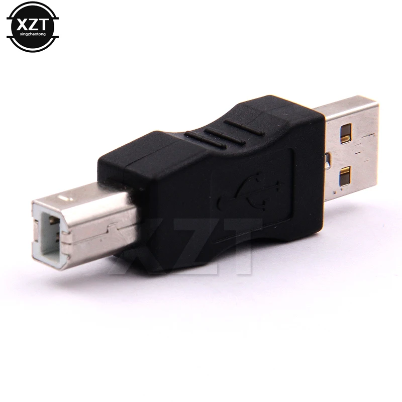 1 шт. микро USB 2 0 Тип A папа к type B адаптер для принтера конвертер|Компьютерные