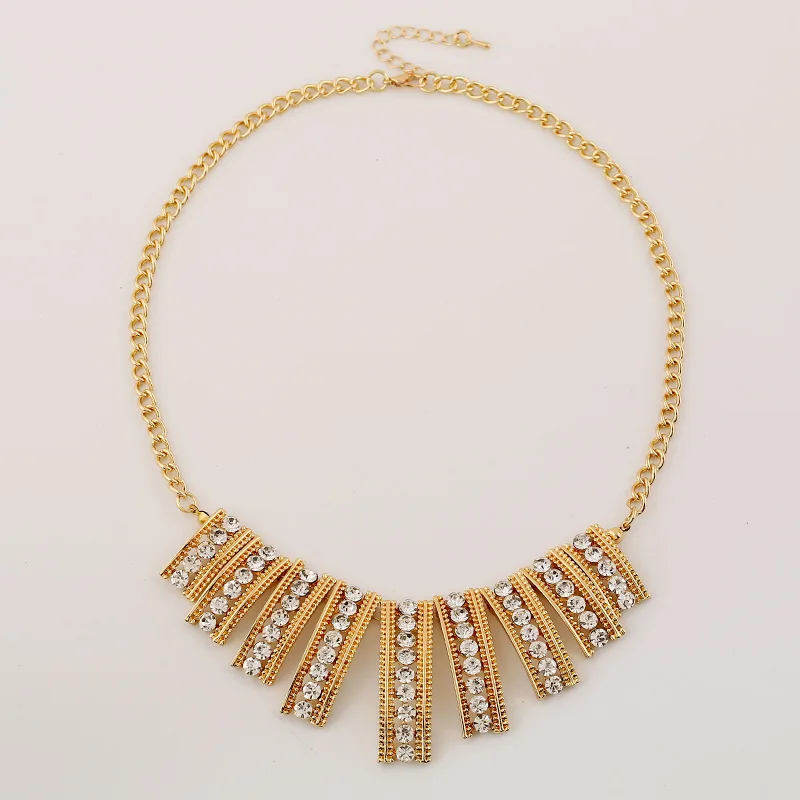 2017 новое прибытие женщины ожерелье ювелирные изделия модный звено цепи cz