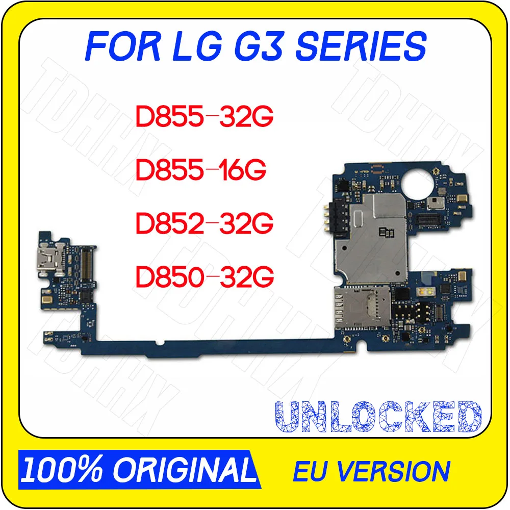 Разборка для материнской платы LG G3 D855 16 ГБ 32 Заводская разблокированная