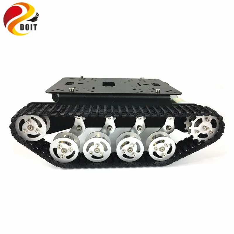 Shock Absorber metal Robot Tank car Chassis damp damping tracked vehicle track crawler caterpillar for arduino diy rc toy | Игрушки и