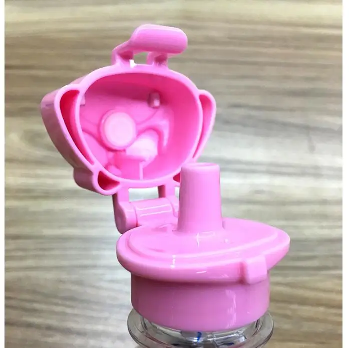 (5 шт./лот) мультяшная Мелодия Детская Бутылочка соломинки крышки для бутылки 350 ~