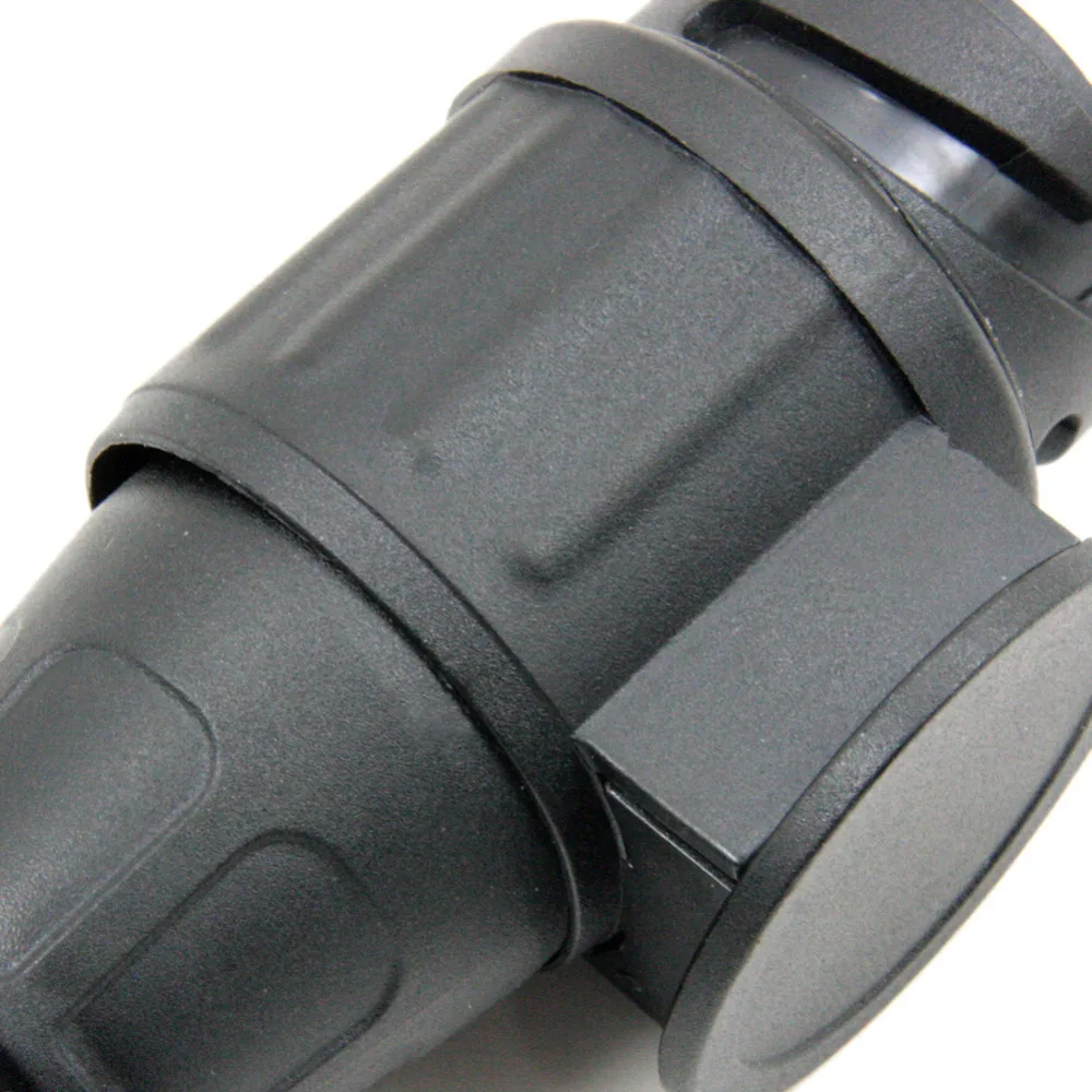 

Tirol New 13 Pin Trailer Plug Black frosted materials 13-Pole Trailer Connector 12V Towbar Towing Socket T22778b