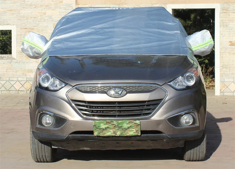 Ткань Оксфорд покрытие для лобового стекла автомобиля уличная защита от снега и