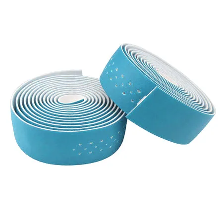 LightBlue Лента для руля велосипеда MTB мягкая кожа PU фиксированный Бар Велосипедный велосипедный ремень дышащие аксессуары Bisiklet Aksesuar Cinta manillar - Цвет: LightBlue