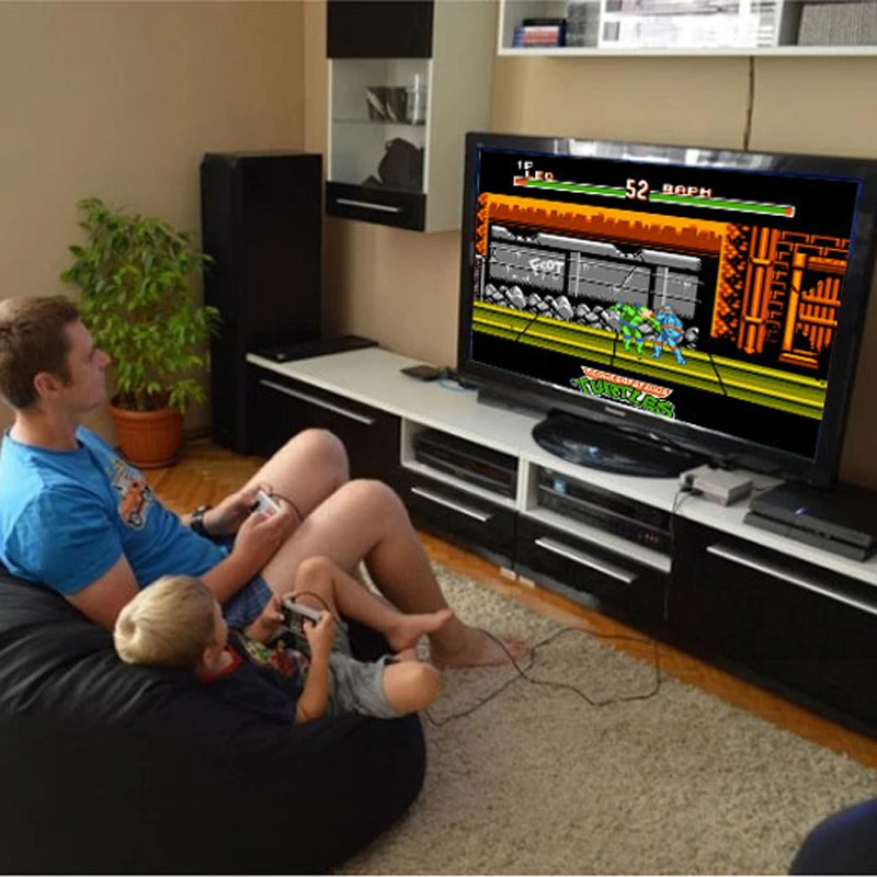 8 битов классические Семейные игровые консоли Система ТВ видео мини портативная