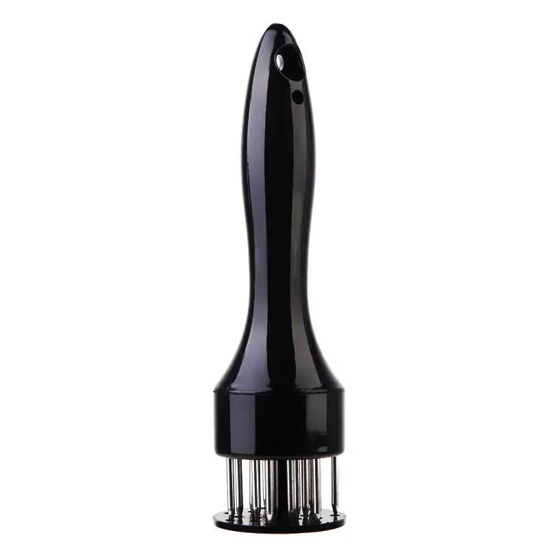 Black Кухня Тип инъекции стейк иглы Мясо Tenderizer иглы с нержавеющей стали сосновой иглы кухонные инструменты - Цвет: Black