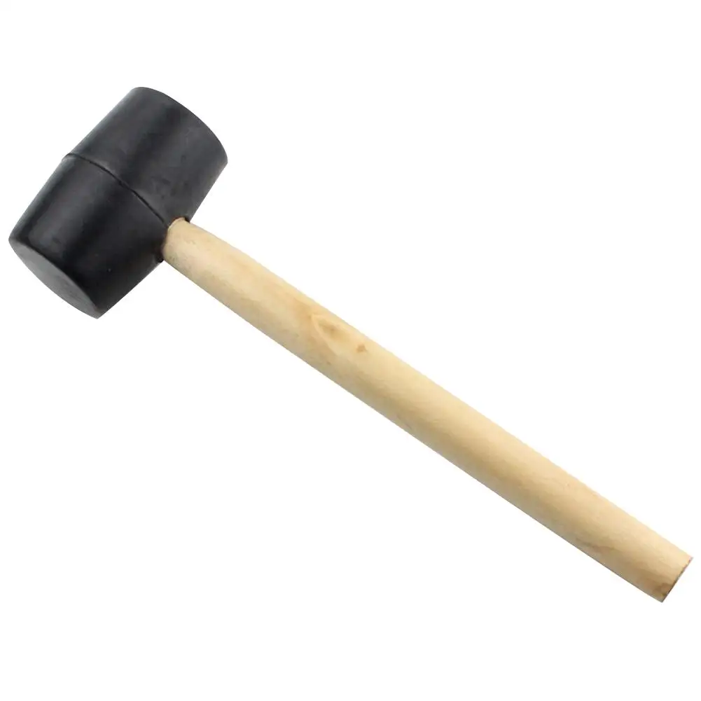 

Multifunction Wood Handle Rubber Hammer Nonelastic Rubber Hammer Tile Installation Hammer Floor Furniture Decoration Tools J2