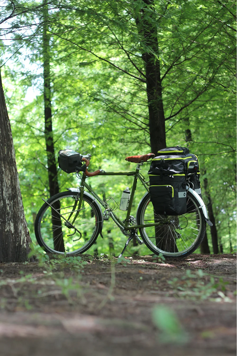 RHINOWALK 75L MTB велосипедная сумка на заднее сиденье багажника 3 в 1 многофункциональная велосипедная Паньер Водонепроницаемая Двусторонняя велосипедная сумка для багажа