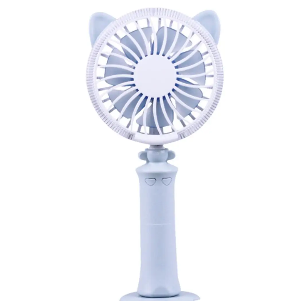 Портативный USB портативный мини вентилятор СВЕТОДИОДНЫЙ Ночник настольный с
