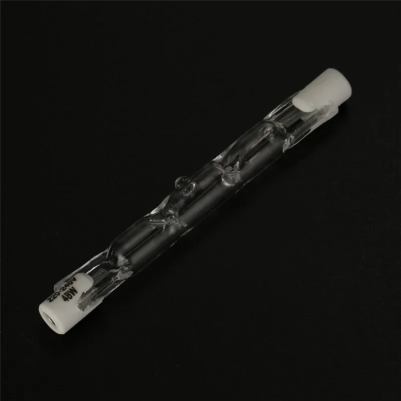 3 шт. 78 мм R7s галогенная лампа прожектора AC 220 240 В лампы 48 Вт вольфрамовая нить