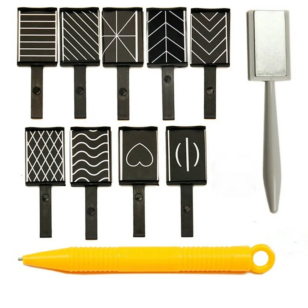 11 шт./компл. магнитная ручка кошачий глаз с сильным эффектом 3D Магнитная