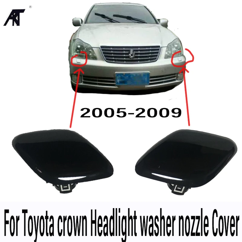 Headlight washer nozzle Cover Washer Case OEM: 85381-0N010 / 85382-0N010 For Toyota 2005-2009 Crown  Right sider & Left side