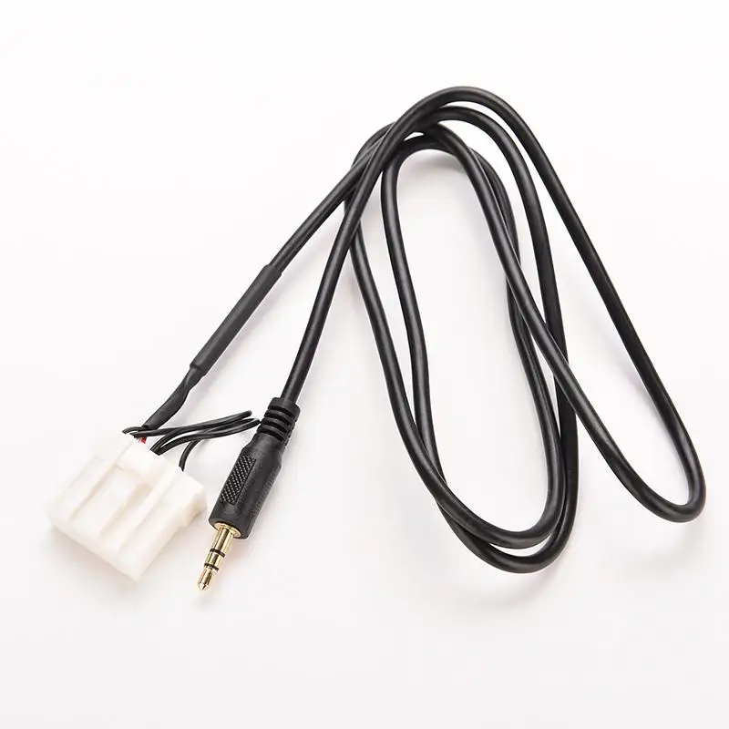 1 шт. Jack с разъемом подачи внешнего сигнала AUX MP3 плеер входной кабель адаптера для