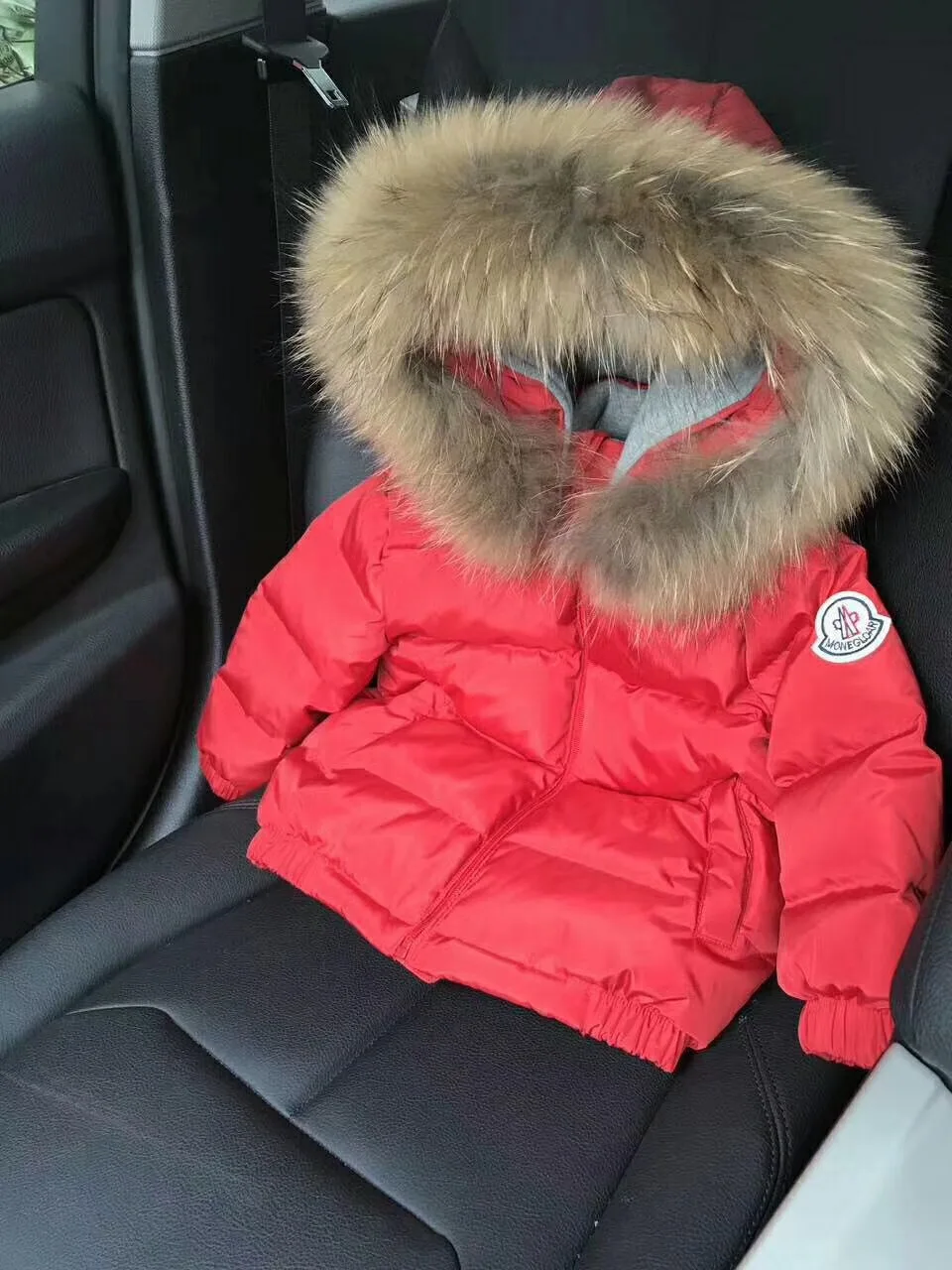 Пуховики для малышей зимние пальто мальчиков на 90% белом утином пуху меховая