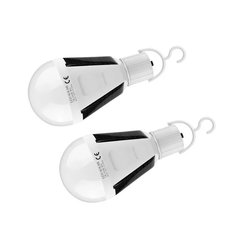 solar bulb Солнечная лампа E27 7/9/12 Вт Перезаряжаемые на солнечных батареях Светодиодный лампы Сенсор заряда на открытом воздухе Ночная аварийная палатка Солнечная лампа - Испускаемый цвет: solar bulb
