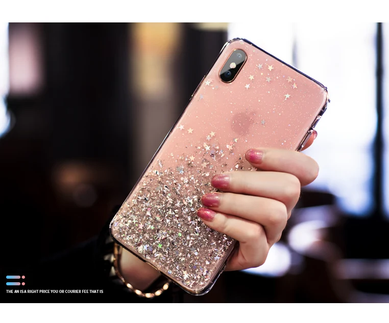 Модный Блестящий чехол для iPhone X, XR, XS, Max, силиконовый чехол с блестящими стразами для iPhone 7, 8, 6, 6S Plus, 11 Pro, Max, чехол для телефона s