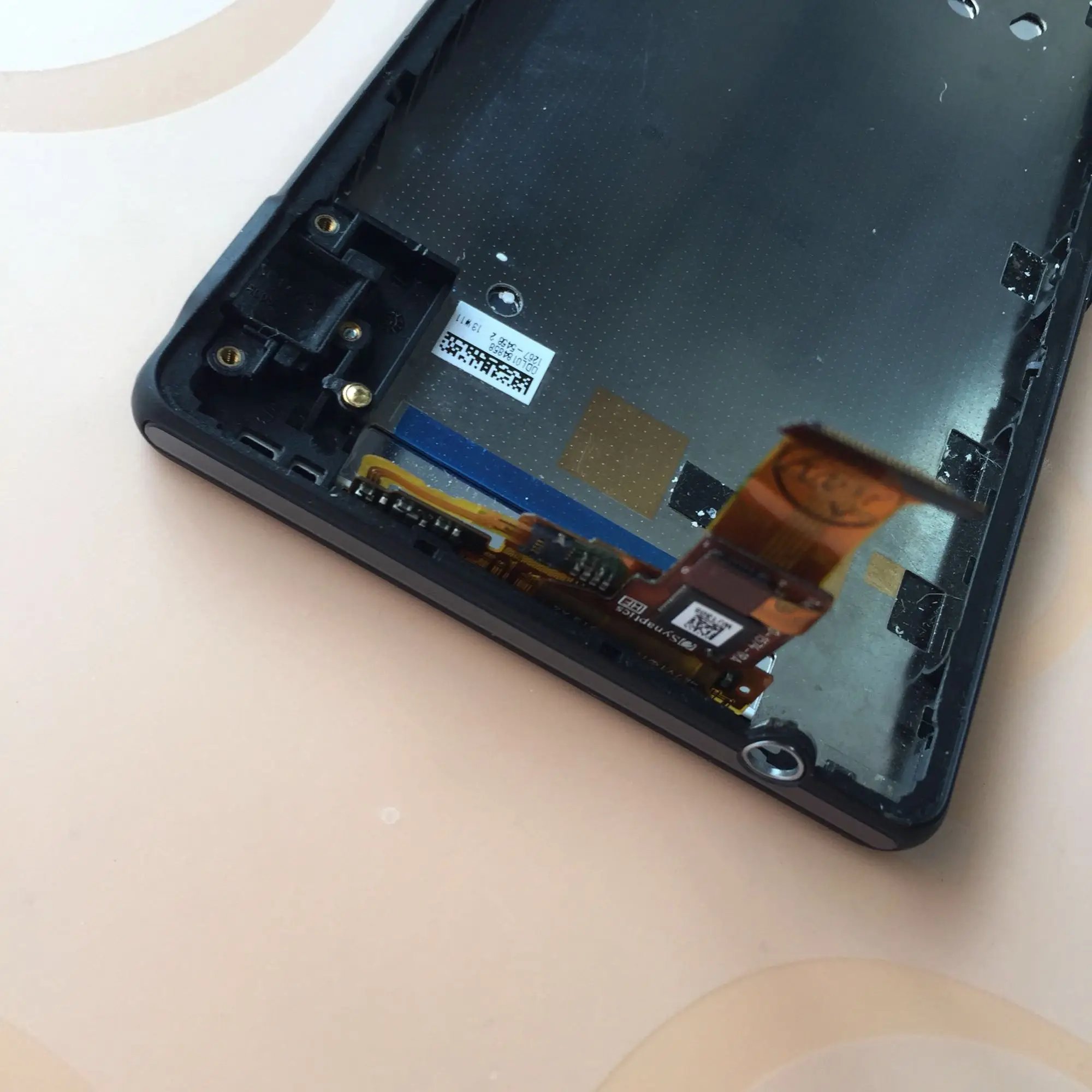 Для sony Xperia ZQ ZL L35H LT35I C6503 C6506 сенсорный экран дигитайзер сенсор стекло+ ЖК-дисплей монитор панель в сборе с рамкой