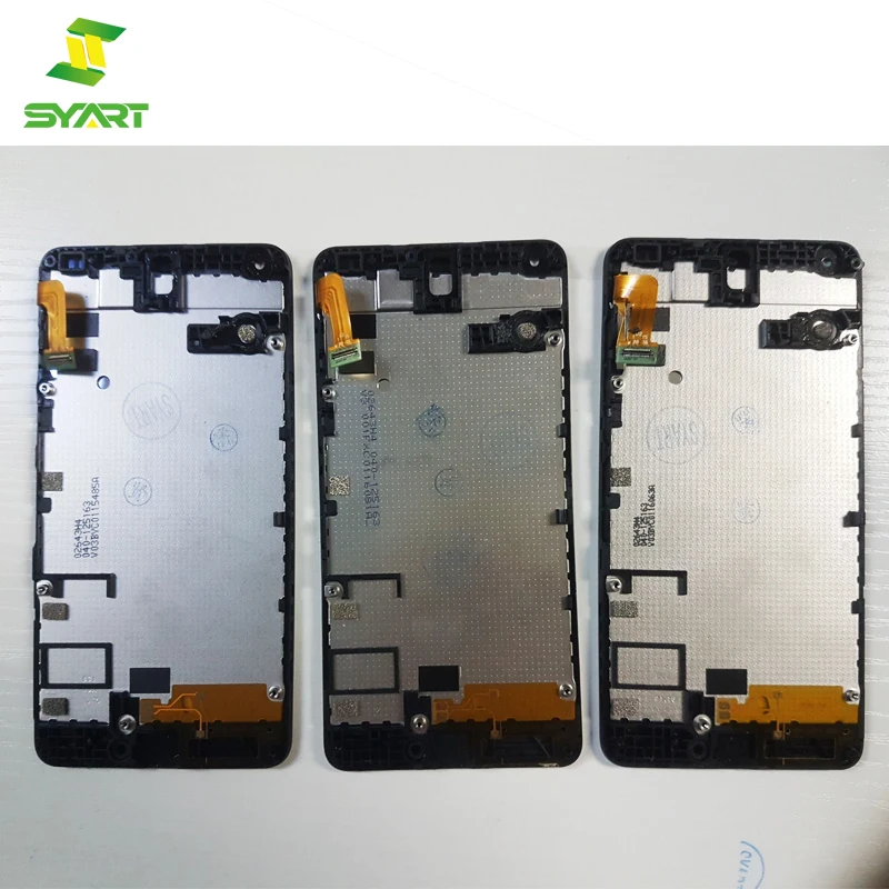 Для Nokia Lumia 550 ЖК дисплей сенсорный экран дигитайзер сборка запасные части для RM 1127