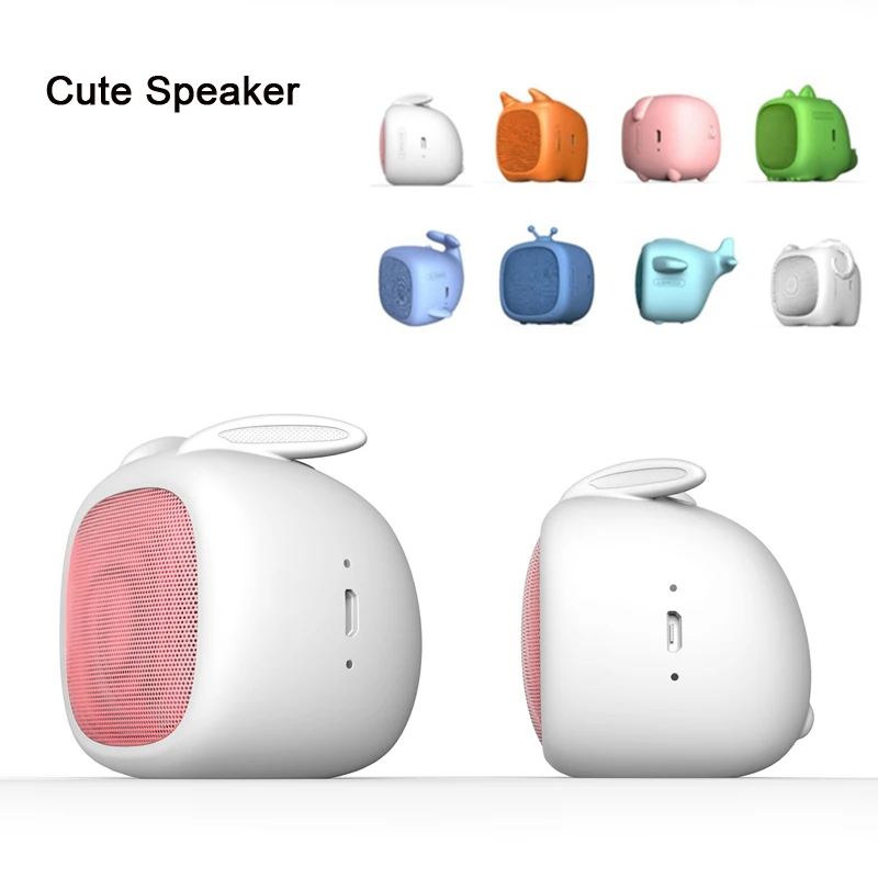 Милая Bluetooth колонка Мини Портативная музыкальная Беспроводная сабвуфер стерео