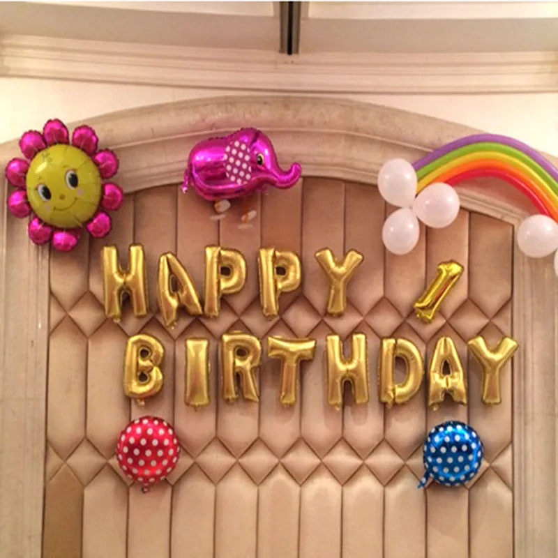 SPNVEBH 1 комплект радужные латексные шары Красочные DIY Гавайи Единорог Baby Shower