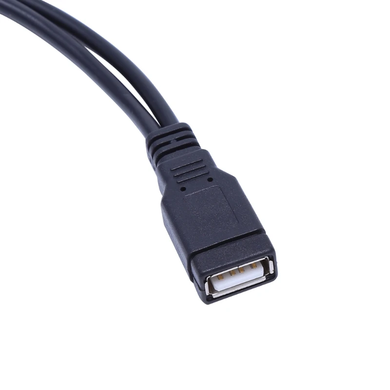 1 комплект USB 2 0 Type A Female To Male Y Splitter кабель для синхронизации данных и зарядки