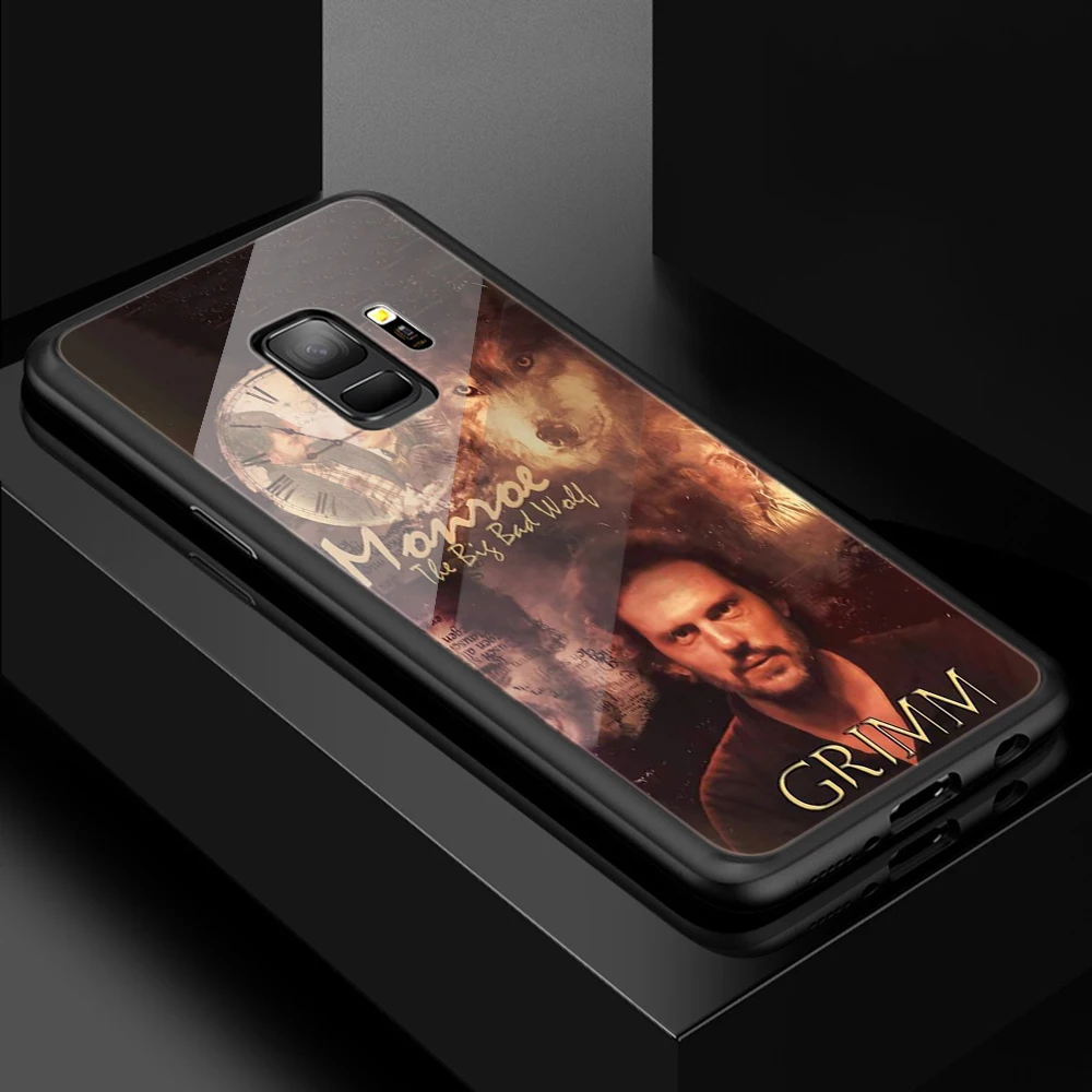 Мягкий чехол Lavaza Grimm из закаленного стекла для Samsung Galaxy S8 S9 S10 Plus Note 8 9 A30 A50 A70 |