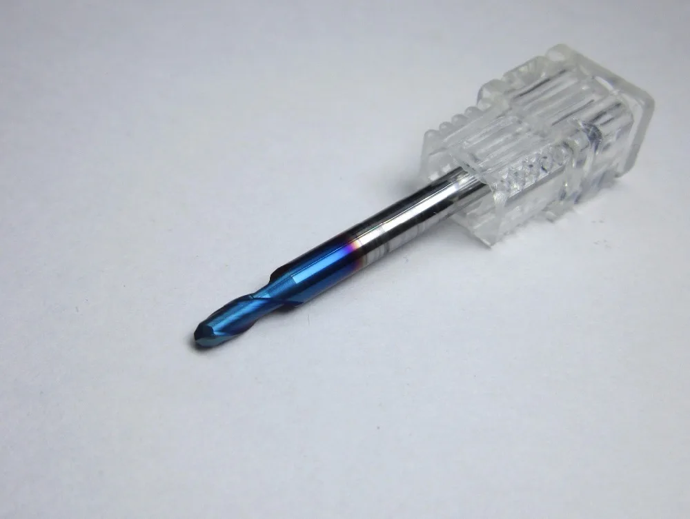 

10PCS radius 1.5MM diameter 3mm wholesale HRC68 R1.5 2 flutes Tungsten Carbide Ball Nose End Mills milling cutter for metal