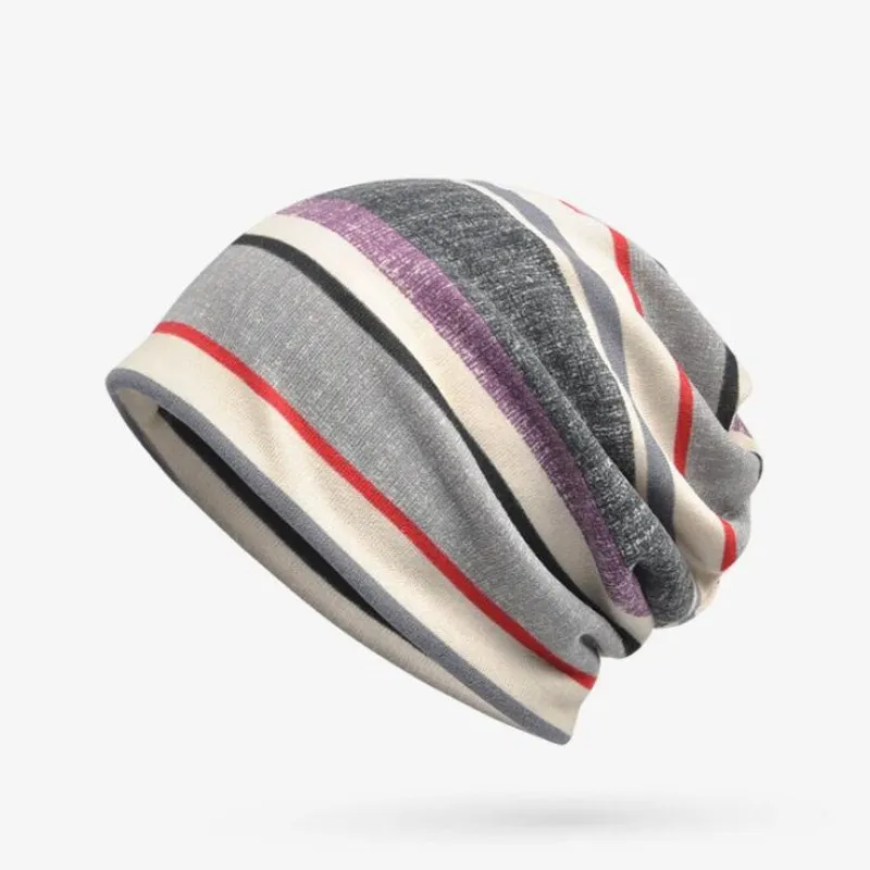Seioum тюрбаны для женщин Beanie для мужчин Skullies Beanies Hedging cap вязаная шапка s дамская шляпа без полей шарф маска мешковатая шапка воротник дешево - Цвет: 2