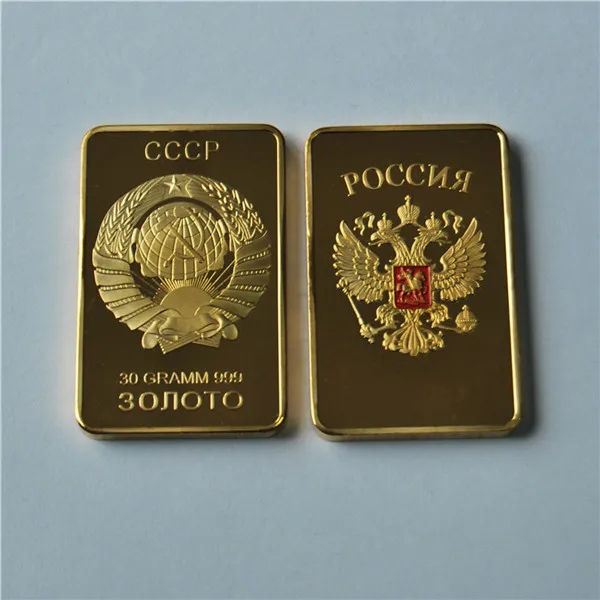 Серебристый Одна Унция 24K золотое покрытие серии, есть 18 различных продуктов на выбор, Credit Suisse Золотые прутки/слиток - Цвет: Серебристый