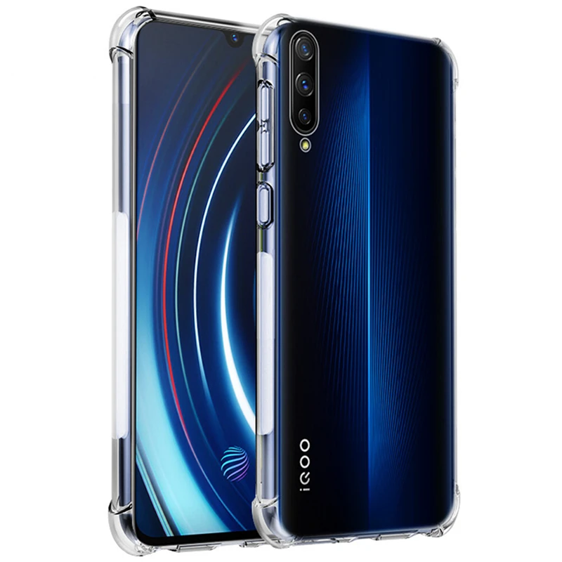 Vivo iQOO V17 NEO Z5X Z5 V15 Z1x Z1 Pro U3 U3X U10 Y19 Y5s всего контура Nex 3 5G 2 S Y3 Y12 Y17 Y15 чехол с "воздушной подушкой" противоударный чехол из ТПУ - Цвет: Airbags Cushion Case
