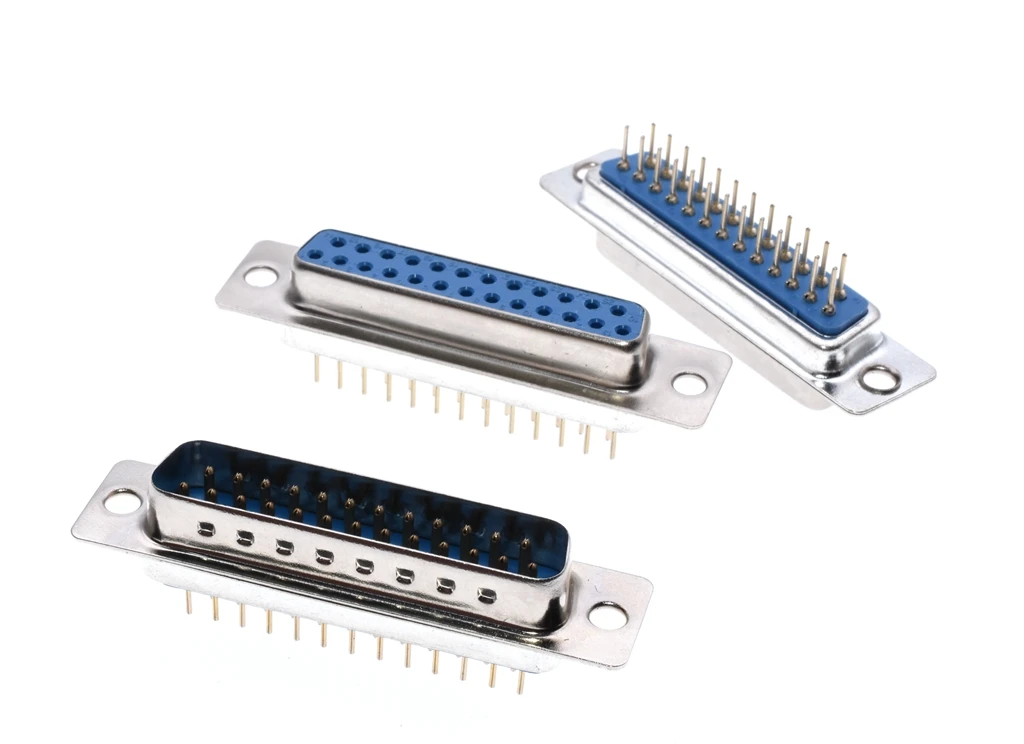 

10 шт. DP25 разъем типа PCB D-Sub последовательный порт адаптера DB25
