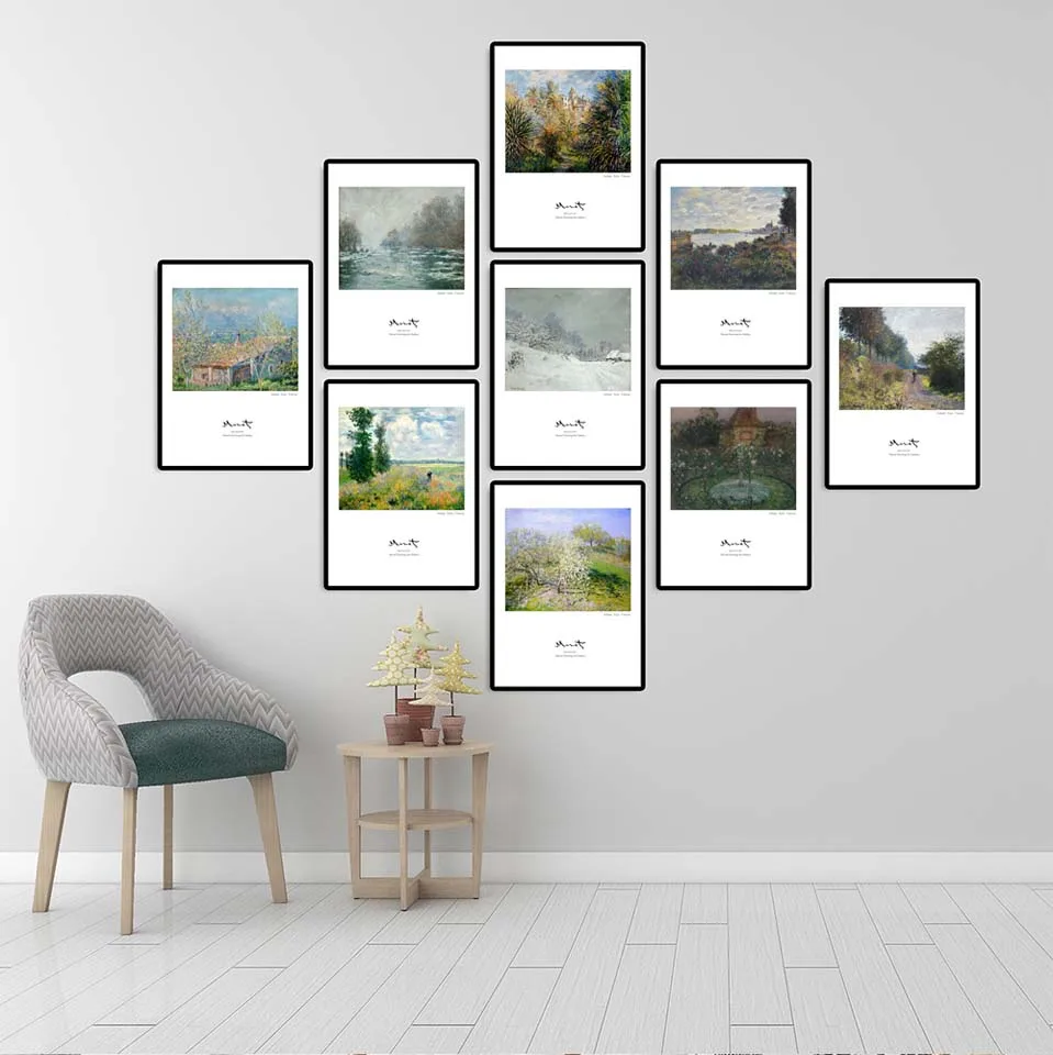Настенный художественный плакат vзвукоизоляции для украшения дома Картина на