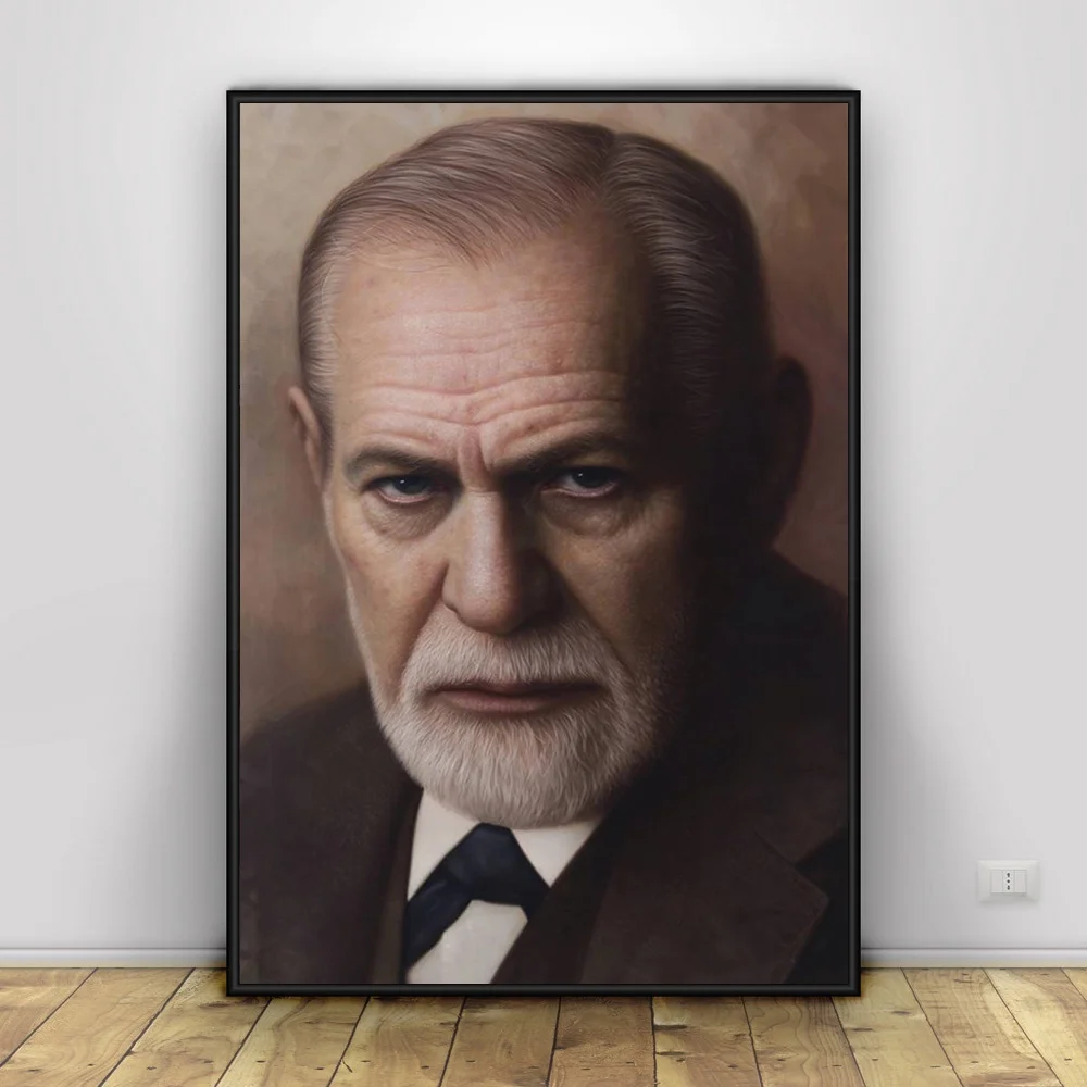 Шелковый постер Sigmund Freud для домашнего декора 12x18 20x30 дюймов|Рисование и