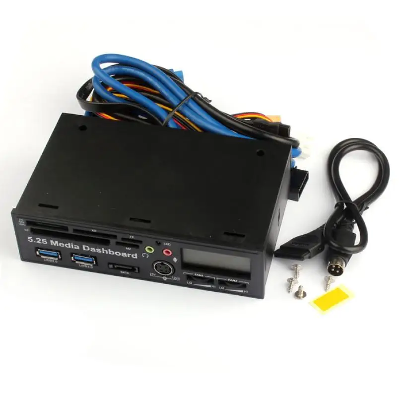 5 25 дюймов USB 3 0 скорость Media Dashboard Фронтальная панель ПК мультикард ридер **|usb memory