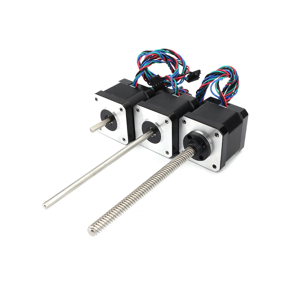 1 комплект Prusa i3 MK3 мульти материалы 2,0 MMU2.0 3d Принтер Комплект двигателей NEMA 17 свинцовый резьбовой стержень мотор комплект с кабелем
