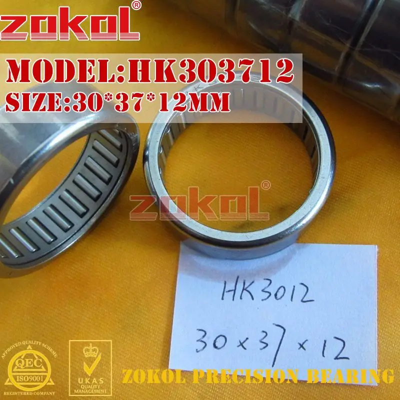 Подшипник ZOKOL HK3012 HK3016 HK3018 HK3020 HK303712 HK303716 HK303718 HK303720 игольчатый роликовый подшипник