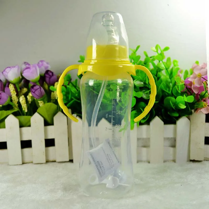 240 мл милый ребенок бутылка новорожденных чашка дети учатся Кормление питьевой