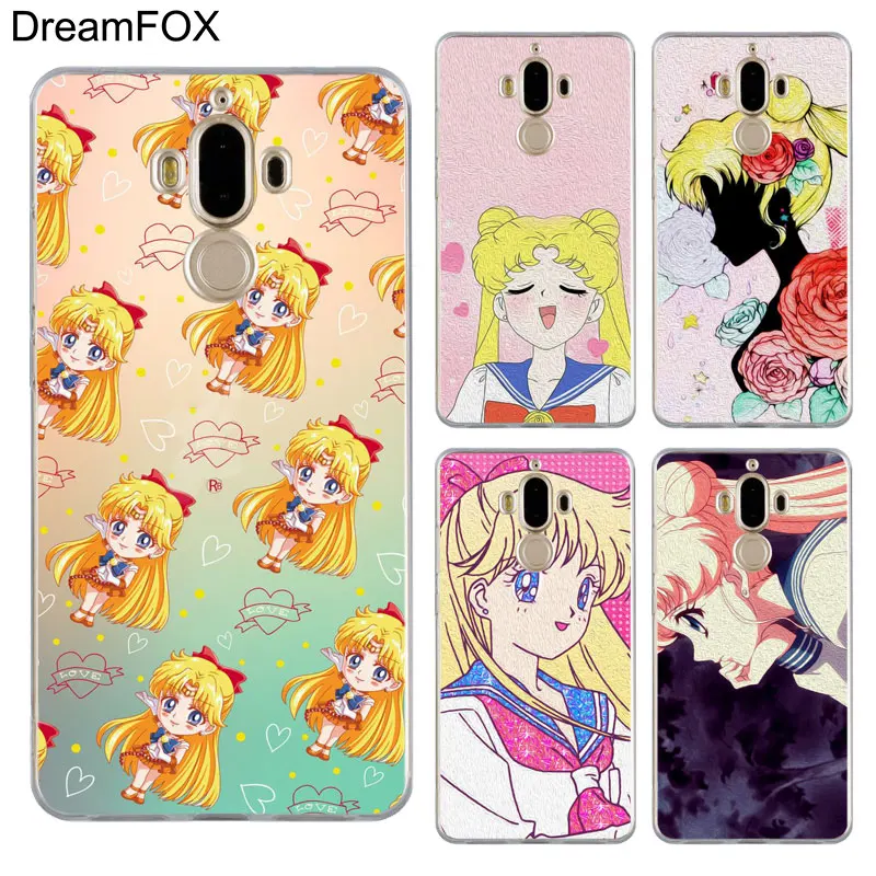 DREAMFOX M286 Sailor Moon Мягкий силиконовый чехол из ТПУ для huawei mate 8 9 10 20 30 Lite Pro |