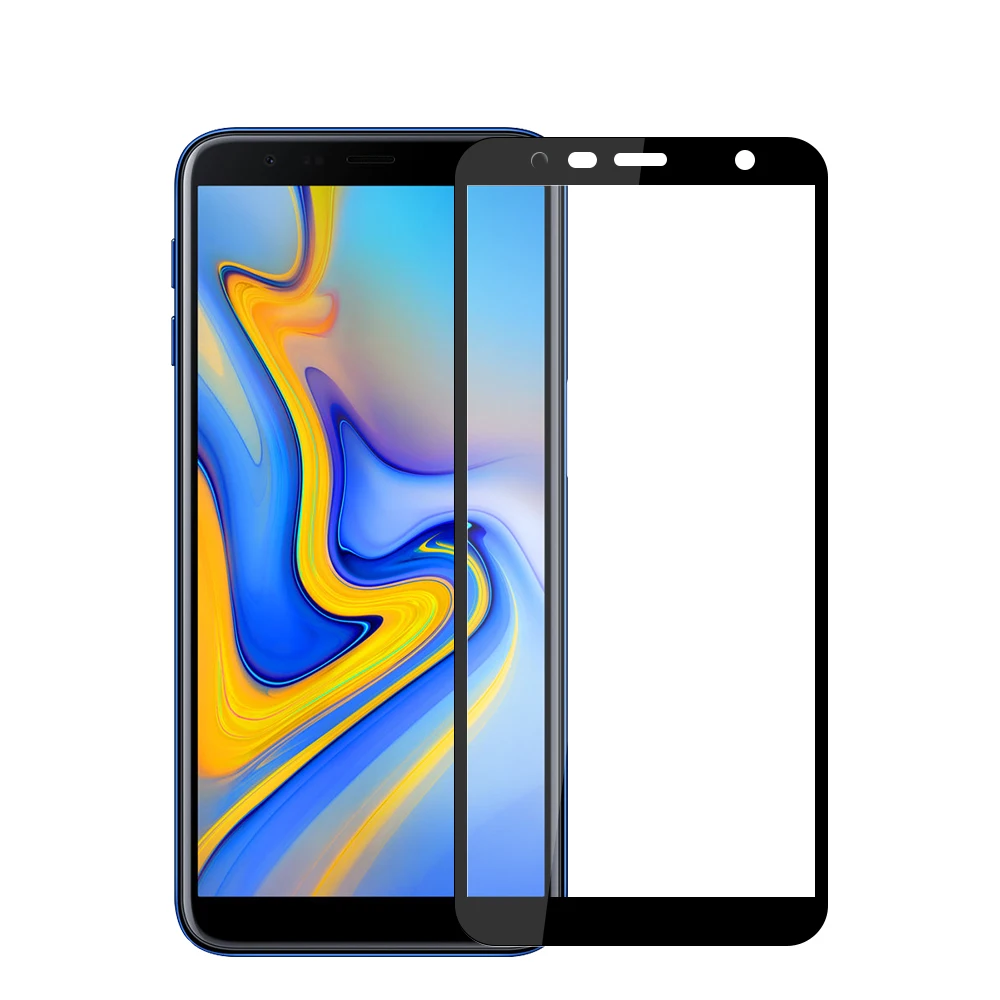 

For Samsung Galaxy J6 Prime MOFi 9H Full Cover Tempered Glass Screen Protector Film For Samsung J4 Prime Toughened Glass